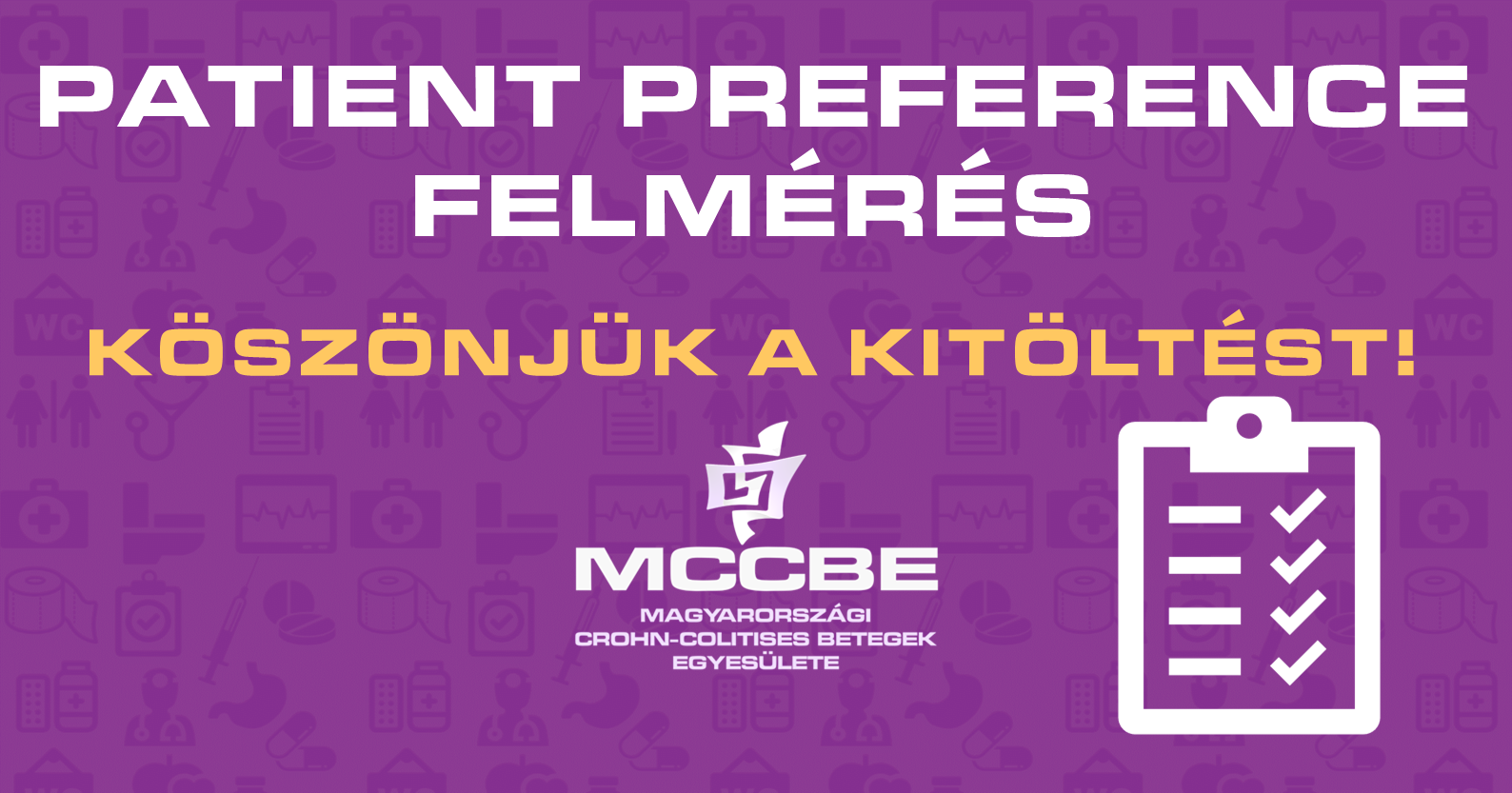 Patient Preference felmérés