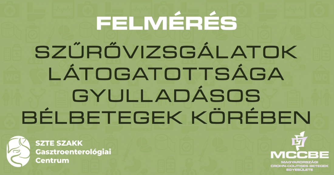 Szűrővizsgálatok látogatottsága gyulladásos bélbetegek körében